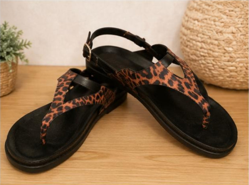 Sandalia Animal Print Corina