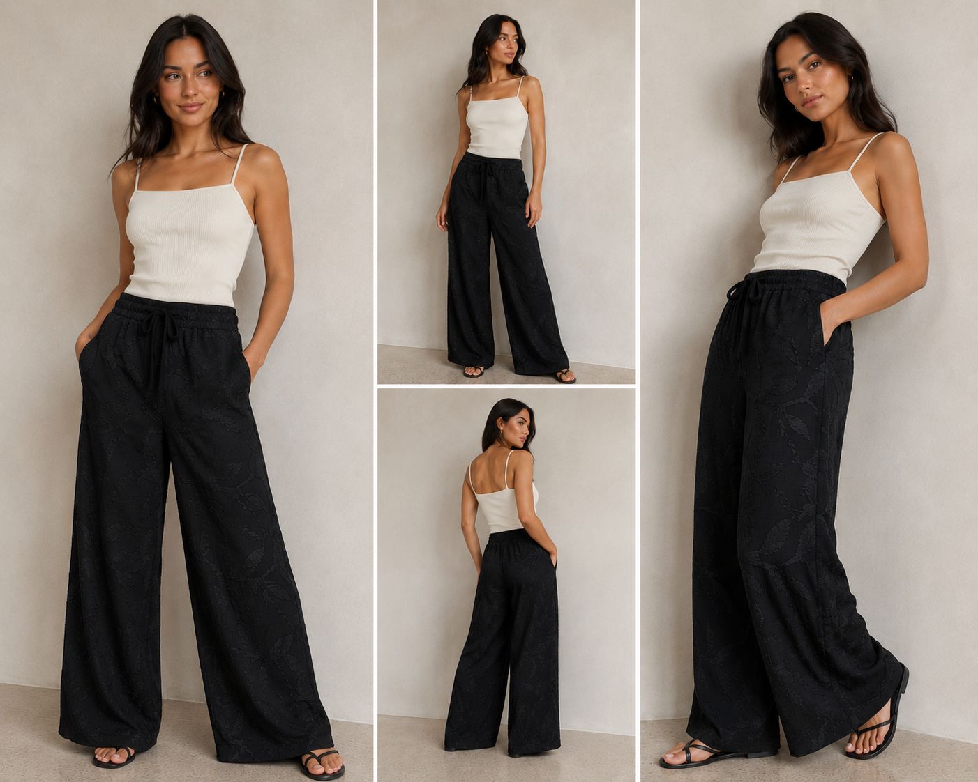 Pantalón Dalia Negro