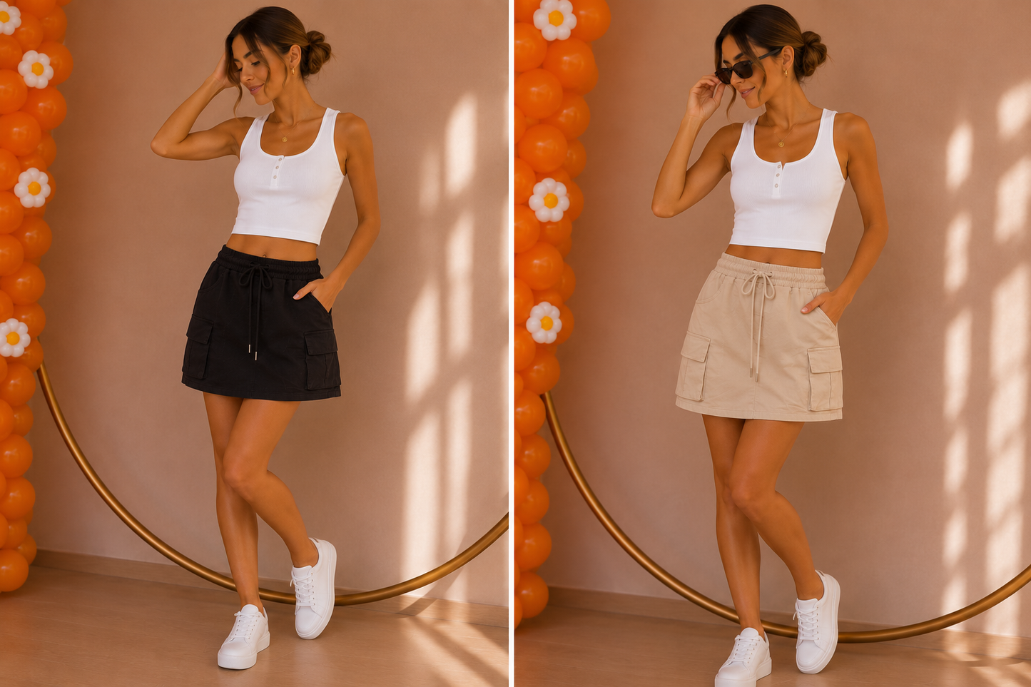 Falda Cargo
